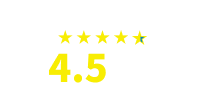 ご利用満足度4.5/5 ※2